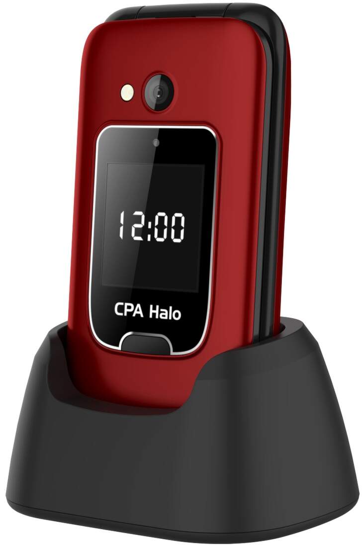 Telefon CPA Halo 25 červený