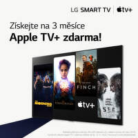 3 měsíce Apple TV+ zdarma k televizím LG