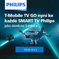 T-Mobile TV GO zdarma k chytrým TV Philips