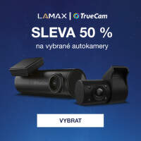 Sleva 50 % na autokamery Lamax a Truecam