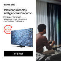Cashback až 50 000 Kč na televize nové generace Samsung