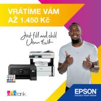 Cashback až 1 450 Kč na vybrané tiskárny Epson