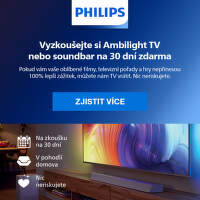 Ambilight TV nebo soundbar na 30 dní zadarmo