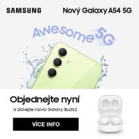 Novinka Samsung Galaxy A54 se sluchátky navíc