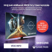 Xbox Game Pass ke QLED televizím Samsung