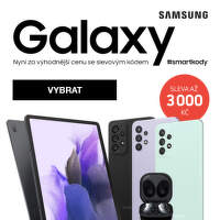 Extra slevy až 3 000 Kč na vybrané modely Samsung Galaxy