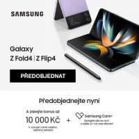 Dárek k předobjednávce Samsung Galaxy Z Flip4 a Z Fold4