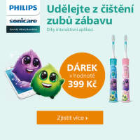 Dárek k dětskému zubnímu kartáčku Philips