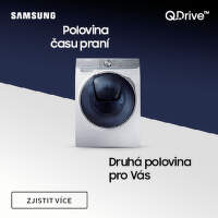 Zkraťte dobu praní s technologií Samsung Quick Drive