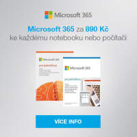 Microsoft 365 se slevou za 890 Kč