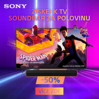 Soundbar za polovinu k TV Sony