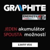 Graphite Energy+ system - jeden akumulátor, spousta možností