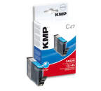KMP C67 komp.recykl.náplň CLI-8C