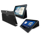 PURO COVER + CASE GALAXY TAB 8,9" w/stand up ECO-LEATHER BLACK