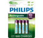 Philips MultiLife 950mAh AAA (HR03), 4ks