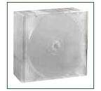 ESPERANZA Slimbox na CD - čiry tray 5,2 mm, 10-pack vo fólií