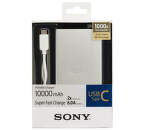 Sony CP-SC10S powerbanka 10 000 mAh, stříbrná