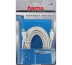 Hama 42964 anténní kabel 75dB, bílý, 7