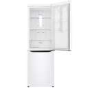 LG GBB39SWDZ, bílá kombinovaná chladnička