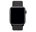Apple Watch 40 mm Nike sportovní provlékací řemínek, černý