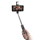 SBS Bluetooth selfie tyč s odpojitelným bleskem, černá