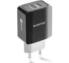 Aligator Smart IC 2x USB síťová nabíječka 3,4A, černá