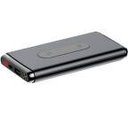 Baseus Wireless Charger powerbanka Qi USB-C 10000 mAh, černá