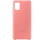Samsung Silicone Cover pro Samsung Galaxy A71, růžová