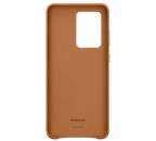Samsung Leather Cover pro Samsung Galaxy S20 Ultra, hnědá