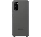 Samsung Silicone Cover pro Samsung Galaxy S20, šedá