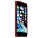 Apple kožené pouzdro pro Apple iPhone SE, (PRODUCT)RED
