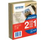 EPSON S042167 PREMIUM GLOSSY PHOTO PAPER, 10x15cm, 1+1 (80listov), 255g