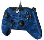PDP Wired Controller pro Xbox One CAMO modrý