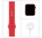 Apple Watch Series 6 40 mm červený hliník s červeným sportovním řemínkem-8__WWEN