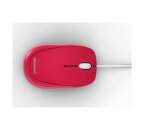 MICROSOFT Compact Optical Mouse 500 USB Red