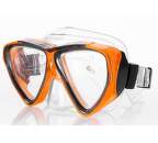 Spokey HASBRO JOURNAL NERF sada brýle+šnorchl černo-oranžová.2