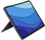 Logitech Combo Touch pro Apple iPad Pro 12,9" UK (920-010214) šedé