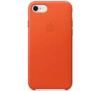Apple kožené pouzdro pro iPhone 7/8, oranžová