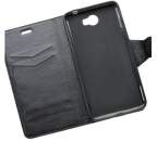 Mobilnet knížkové pouzdro pro Huawei Y6 II Compact, černá