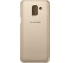 Samsung Wallet Cover pouzdro pro Samsung Galaxy J6, zlatá