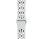 Apple Watch Series 4 Nike+ 40mm stříbrný hliník/platinový sportovní řemínek Nike
