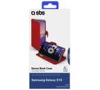 SBS Book Sense pouzdro pro Samsung Galaxy S10, červená