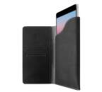 Fixed Pocket Book kožené pouzdro pro Apple iPhone X/Xs, tmavě šedá