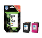 HP CN637EE No.300 black + No.300 color - originální inkoust