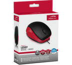 SPEEDLINK LEDGY Mouse - wired, black-red