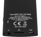 Hyundai MPC 501 8GB FM - MP3/MP4 přehrávač (černý)