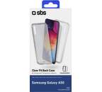 SBS Clear Fit pouzdro pro Samsung Galaxy A50, transparentní