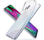 Spigen Liquid Crystal pouzdro pro Samsung Galaxy A40, transparentní