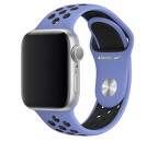 Apple Watch 40 mm Nike sportovní řemínek S/M a M/L, noblesně modrý/černý