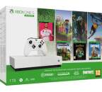 Microsoft Xbox One S 1TB All-Digital Edition + Minecraft + Sea of Thieves + Fortnite + FIFA 20